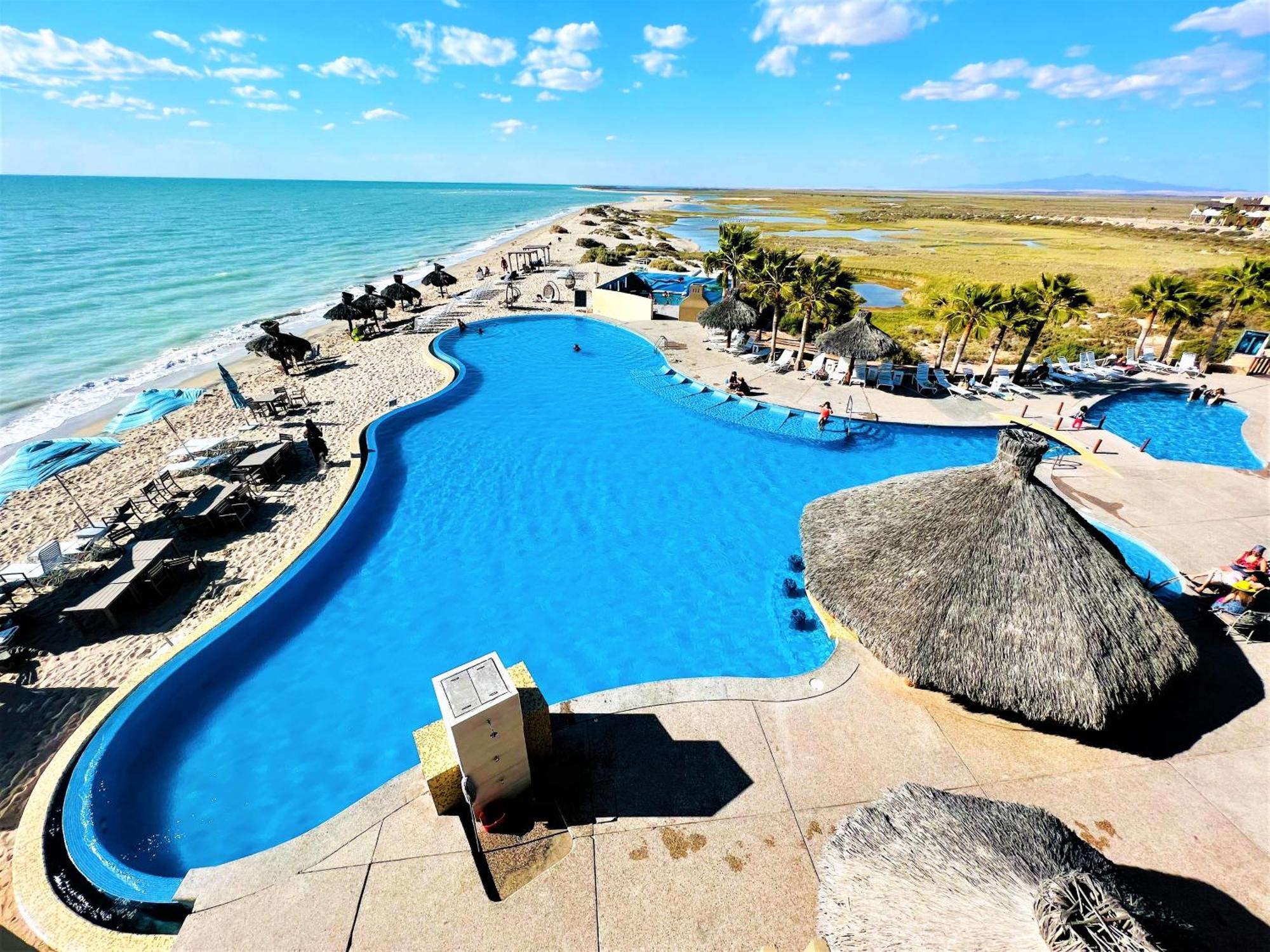 Rocky Point - Ocean Front - King - Suites - Sleeps12 - Gated - Pools Wi-Fi Bahia La Choya Экстерьер фото