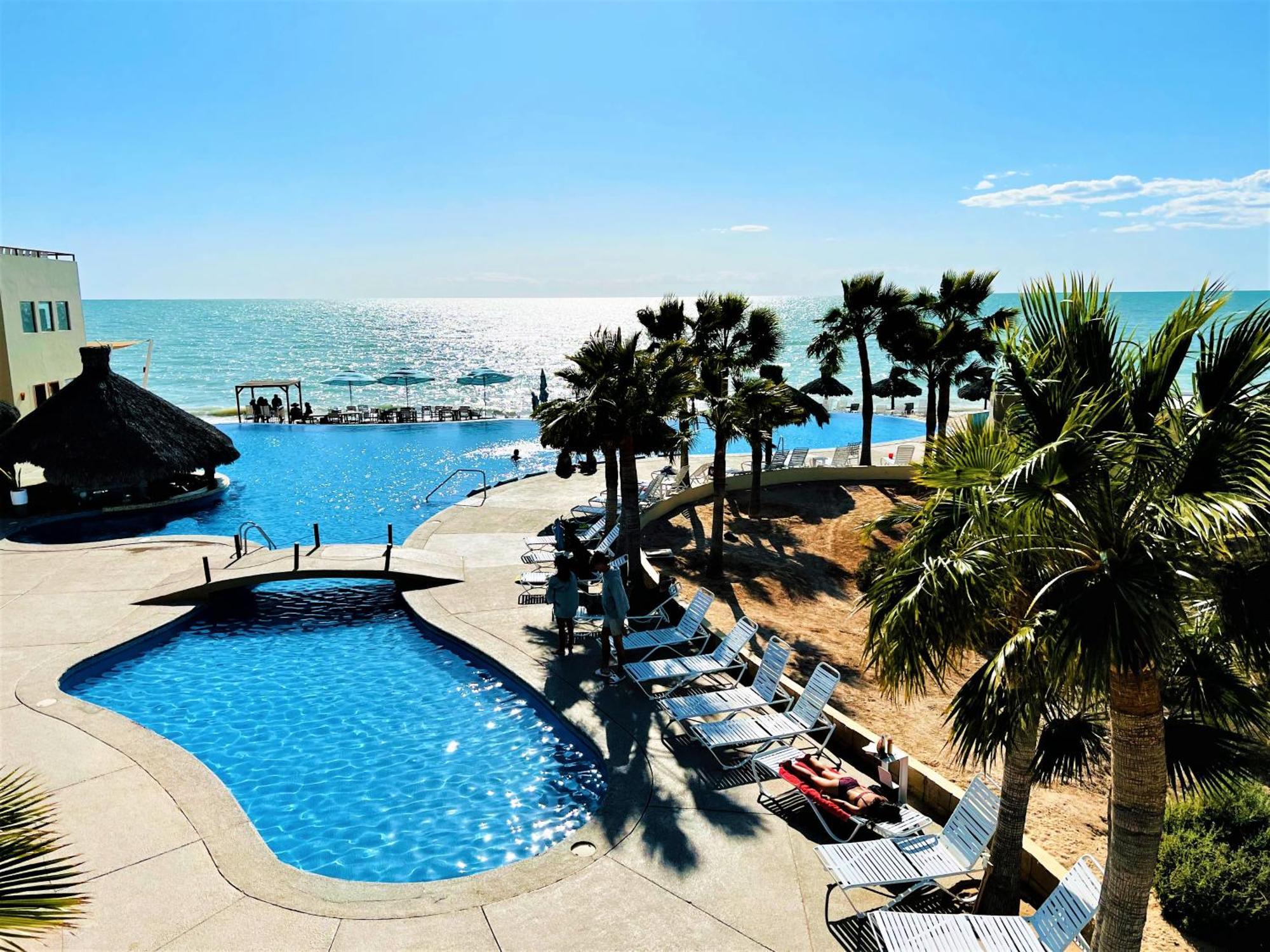 Rocky Point - Ocean Front - King - Suites - Sleeps12 - Gated - Pools Wi-Fi Bahia La Choya Экстерьер фото